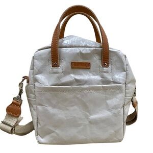 UASHMAMA Washable Paper Crossbody Tote Bag